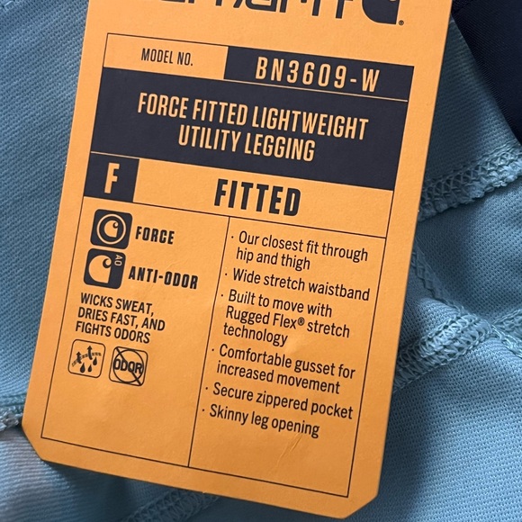 Carhartt Force Fitted Lightweight Utility Legging NWT - Picture 6 of 16
